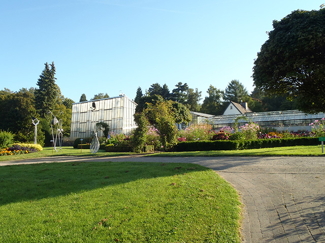 Die Schauhäuser im Botanischen Garten Solingen