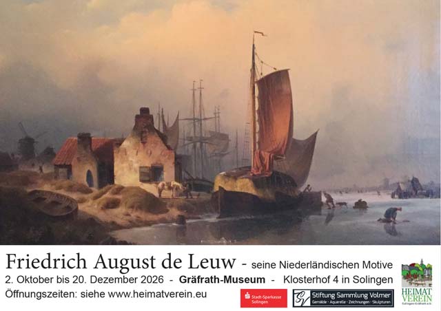 Friedrich August de Leuw Plakat